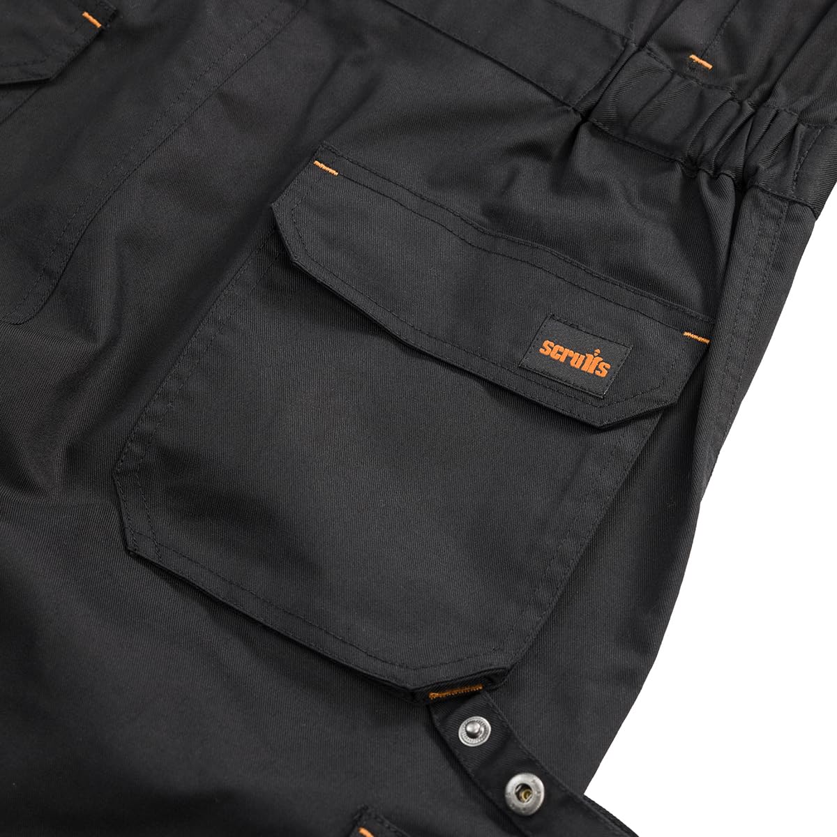 Scruffs Worthing Overall, Schwarz