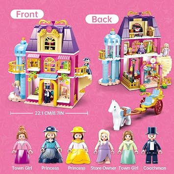 Sluban Princess Shopping Mall Building Set for Girls 12+