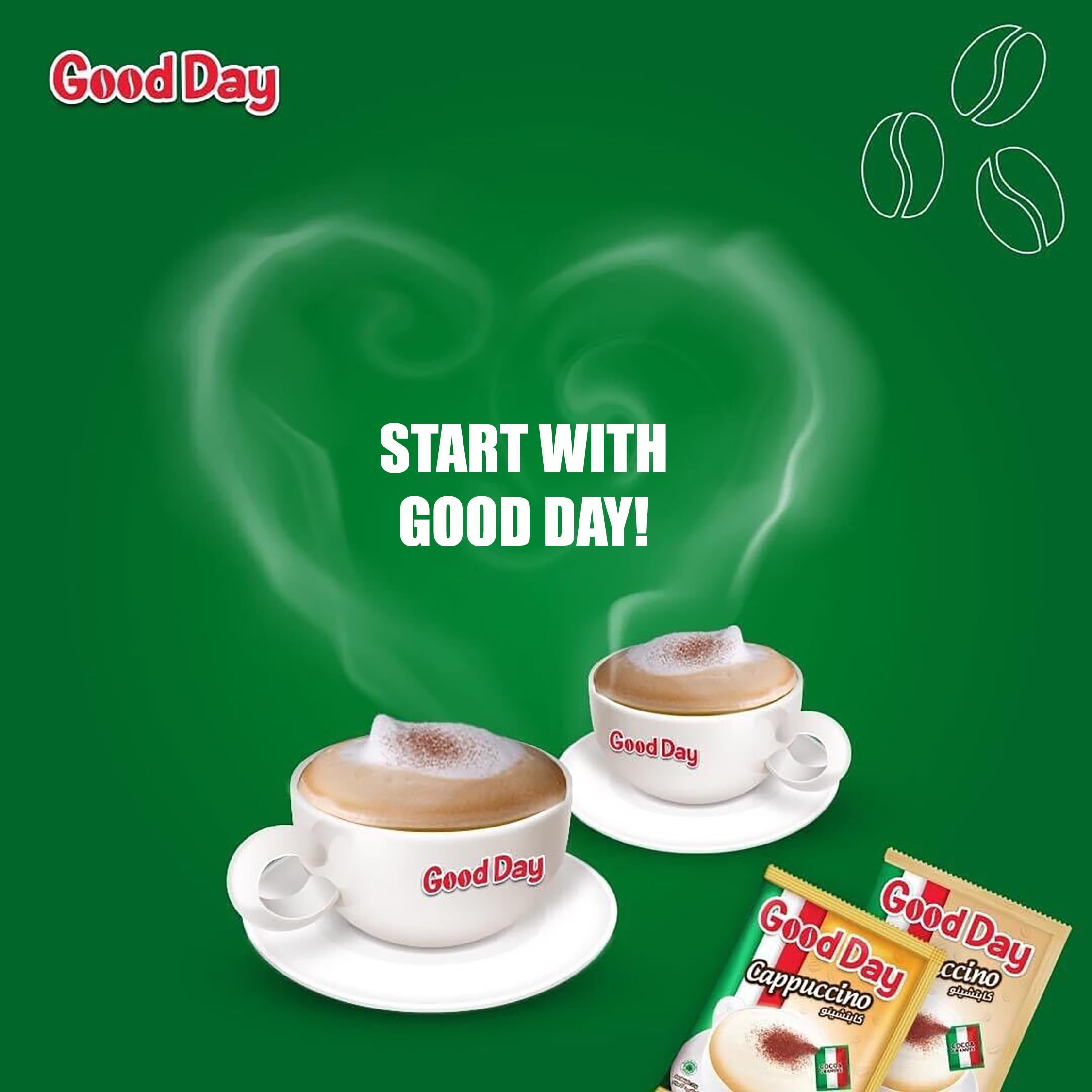 Amazon.com : Good Day Cappuccino Italian Style Instant Coffee Mix