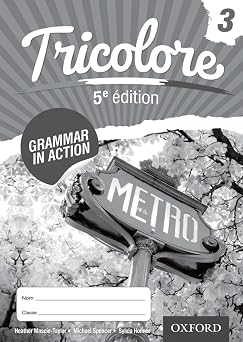 Tricolore 3 Grammar In Action Workbk Pck