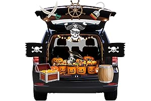 Spooky Trunk or Treat Decorations for SUV, Pirate Theme