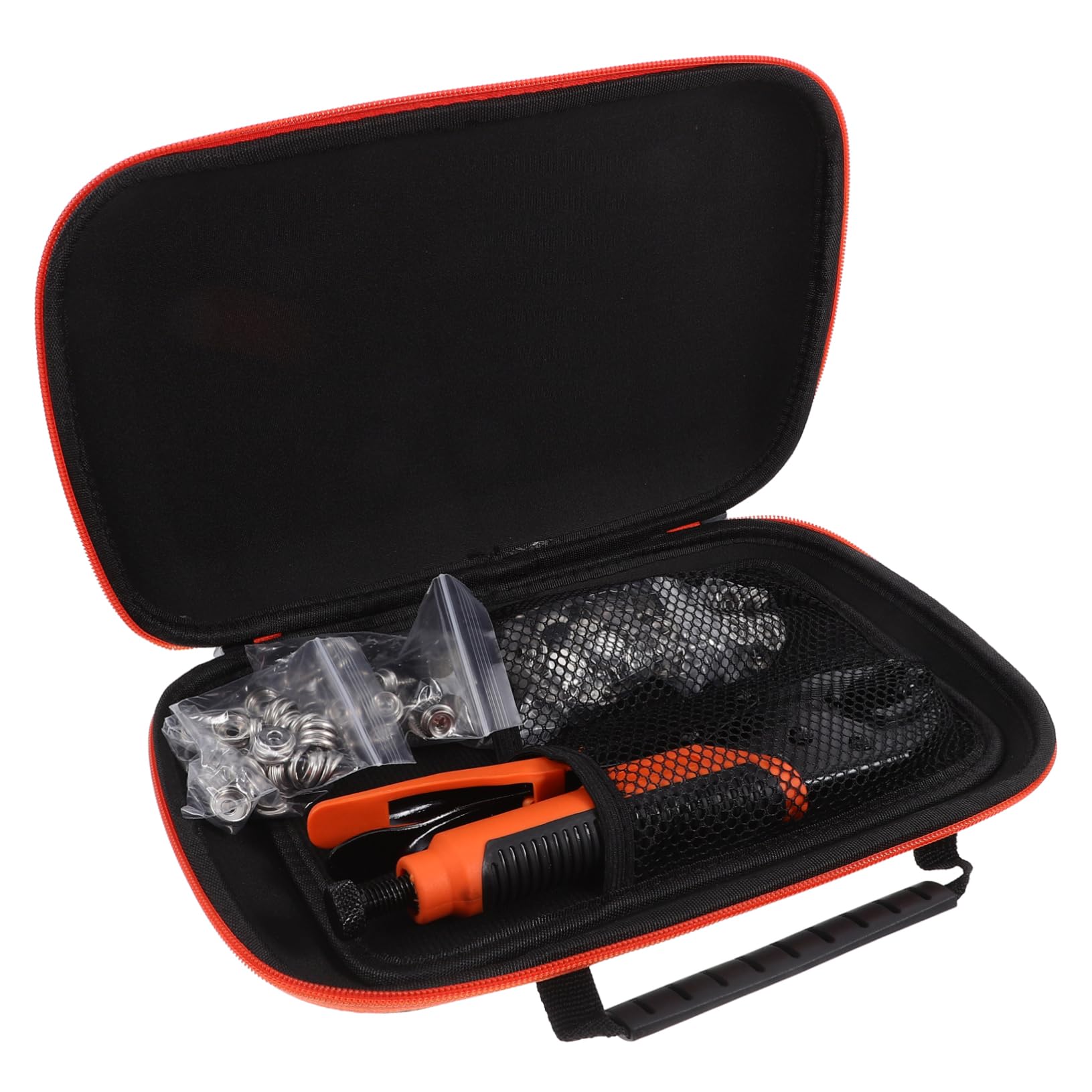 NUOBESTY Druckknopfset mit Zange Knöpfe für Kleidung aus Metall Tragbar für Reparatur und Selbstgemacht Projekte für Stoffe und Anfänger