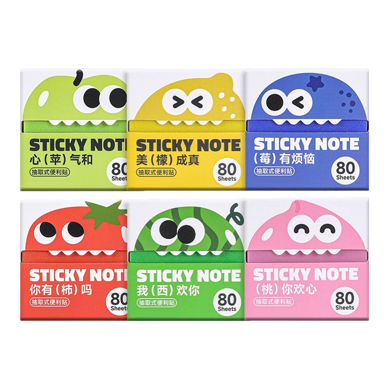 Transparent Pull Out Sticky Notes Transparent Pull Out Reusable Cute