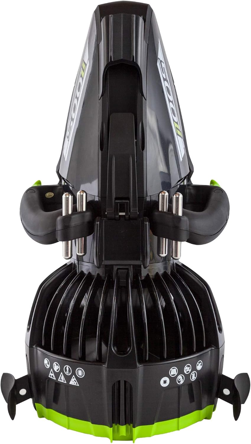 Yamaha YME22500 Professional and Recreational Dive 500Li Underwater Seascooter Diving Equipment, Black with Lime Green Accents : Sports & Outdoors