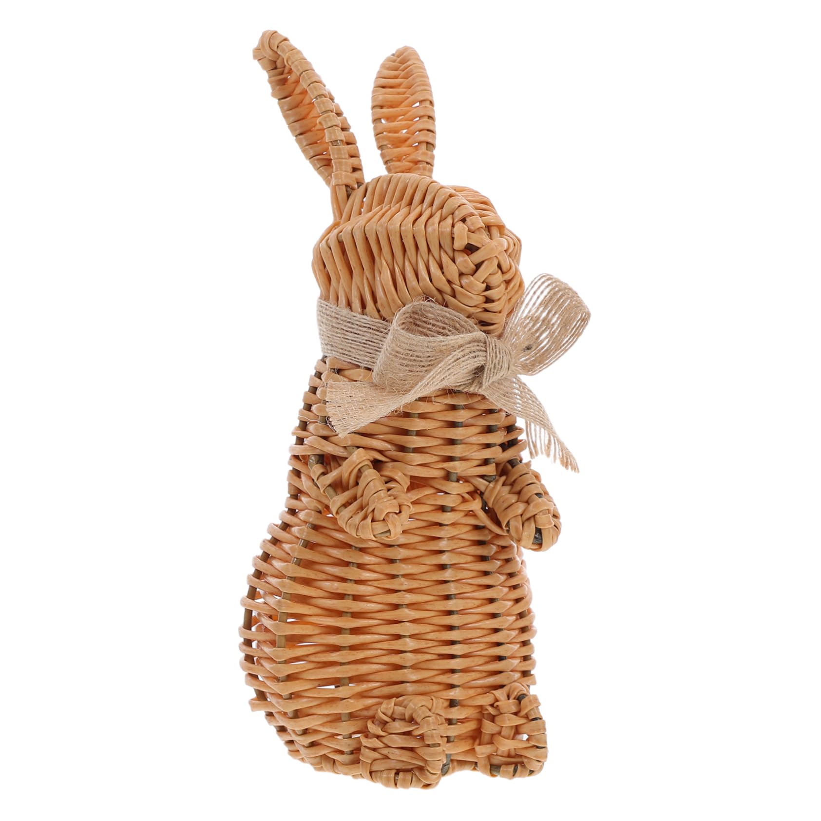 POPETPOP Woven Figuren Für Ostern Und Frühlingsfeiern Handgefertigte Deko-statuen Aus Kunst-Rattan Für Tisch Und Gartenarrangements Osterdeko Und Beliebte