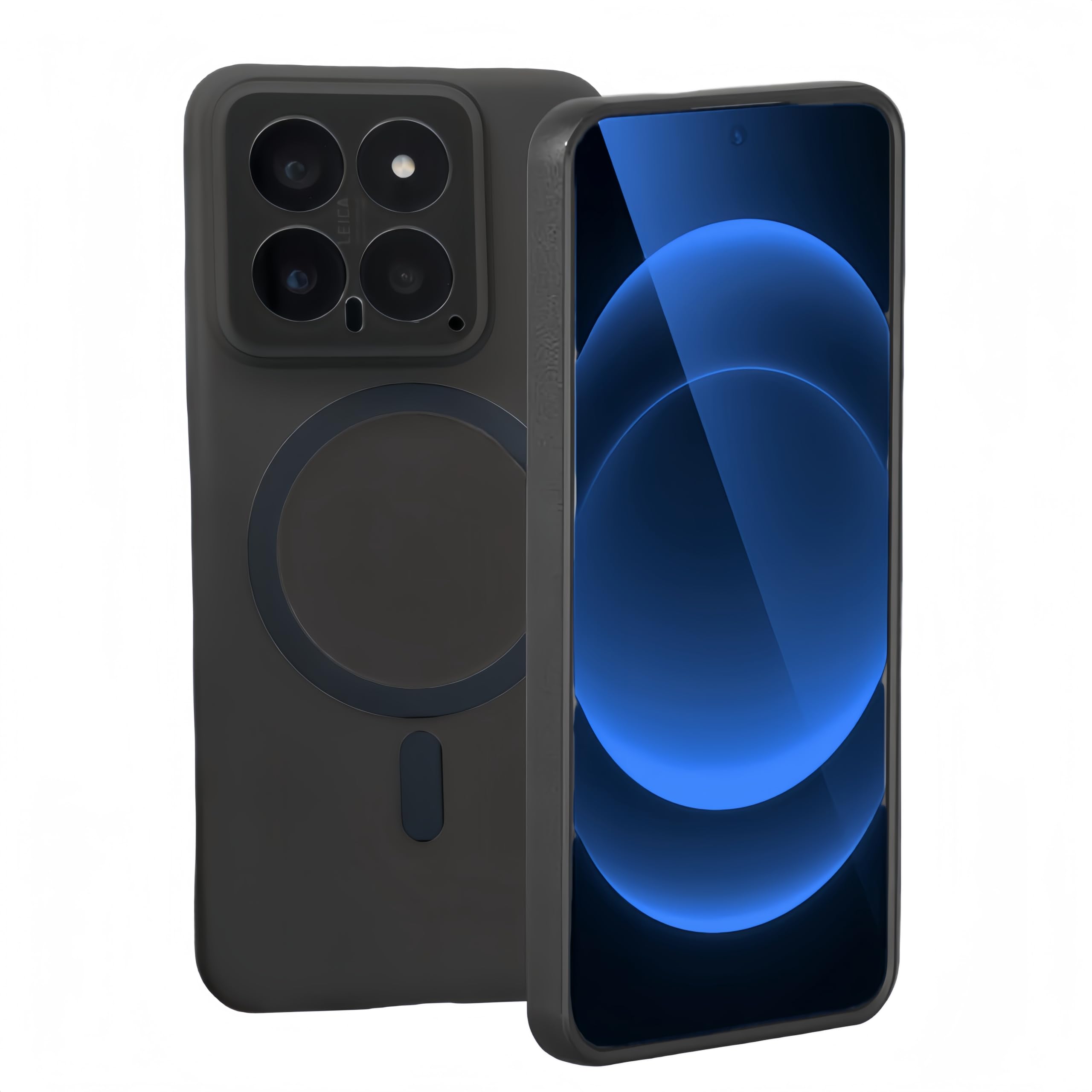 Shockproof Magnetic Case for Compatible with Xiaomi 14，Drop Protection，resists fingerprints，Translucent Matte