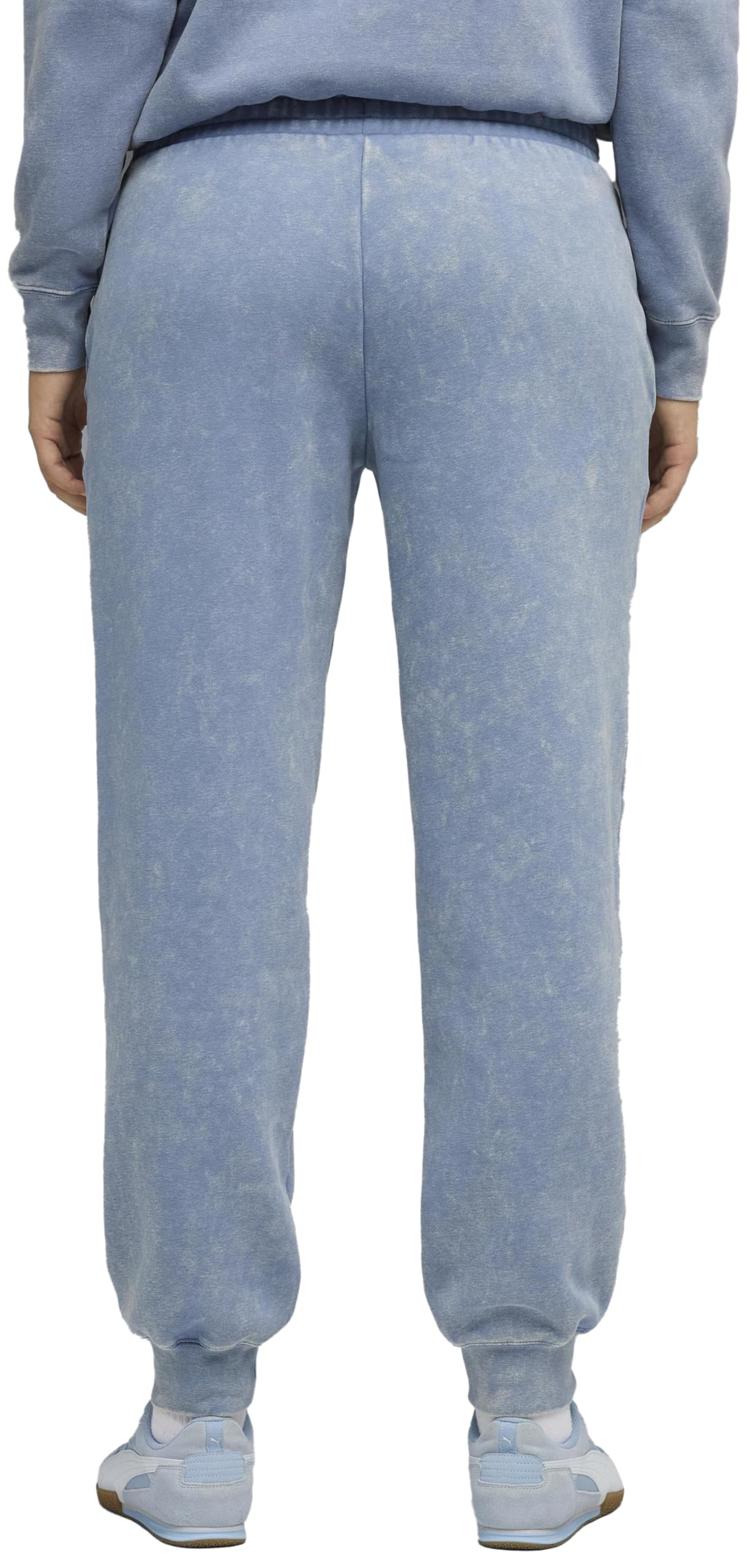 PUMA ESS Elevated Comfort Wash Sweatpants FL Cl - Pantalones de Punto Mujer