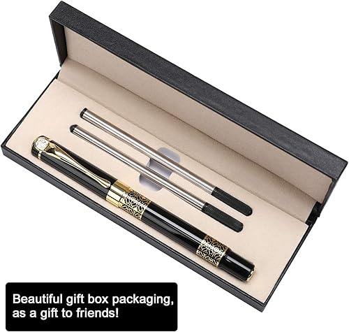 Miniatura 7 de Bolígrafo de grabado gratis, bolígrafos personalizados con rodillo, bolígrafo, bolígrafo de bola, bolígrafo de repuesto mediano, tinta negra,