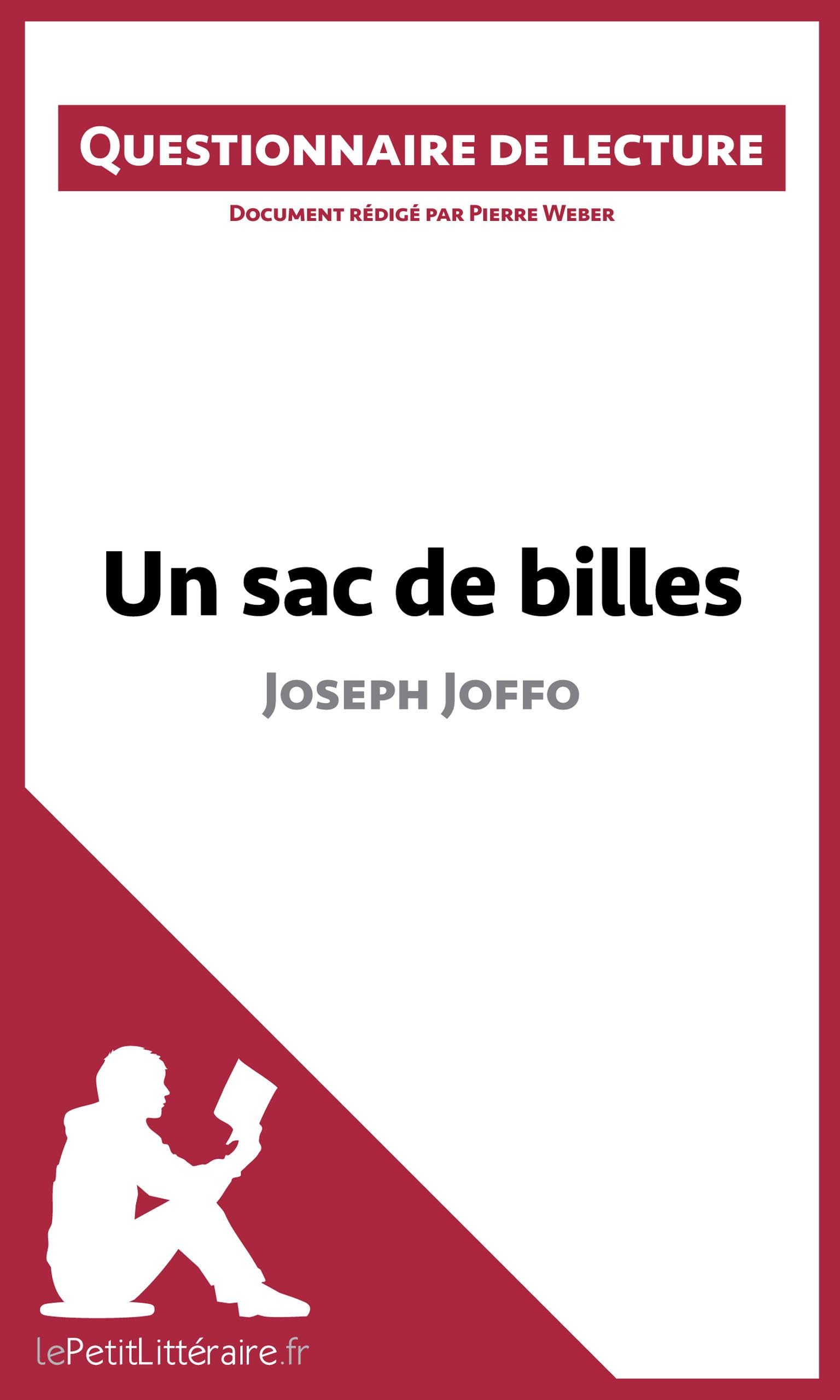 Un sac de billes de Joseph Joffo: Questionnaire de lecture (French Edition)