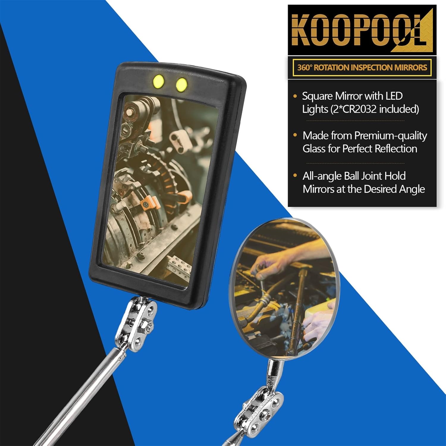 Magnetic Pickup Tool Set LED Gloves, Cool Gadgets for Men, Gifts for Dad, Husband, Kids, Boyfriend, Christmas Gifts for Men Who Have Everything, Cool Gadgets for Fishing, Hunting, Camping, Techies