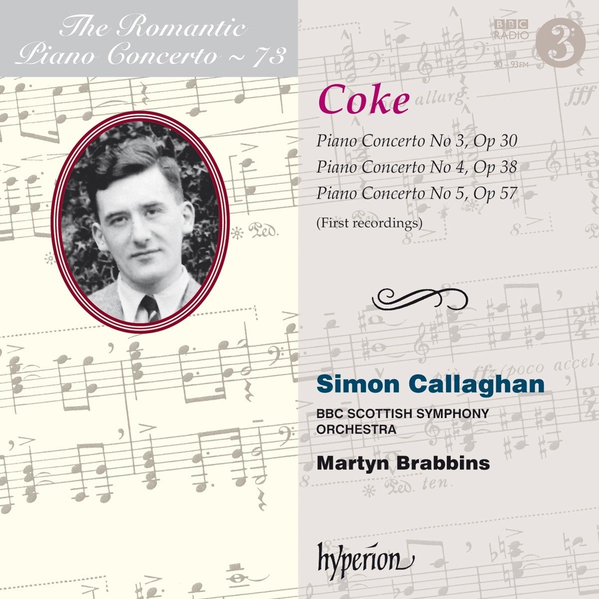 Bbc Scottish Symphony Orchestra Simon Callaghan Coke: Piano Concertos ... CD New
