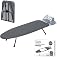 ZOES HOMEWARE Metal Mesh Panel Tabletop Ironing Board | Foldable Iron Board | Heavy Duty Small Iron Board with Heat Resistant