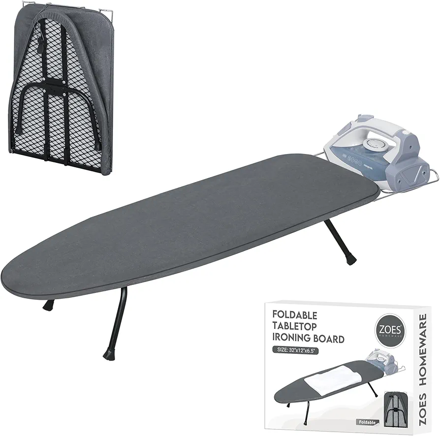 Amazon.com: ZOES HOMEWARE Metal Mesh Panel Tabletop Ironing Board