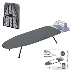 Metal Mesh Panel Tabletop Ironing Board Foldable Iron Board Heavy Duty Small Iron Board with Heat Resistant Cover