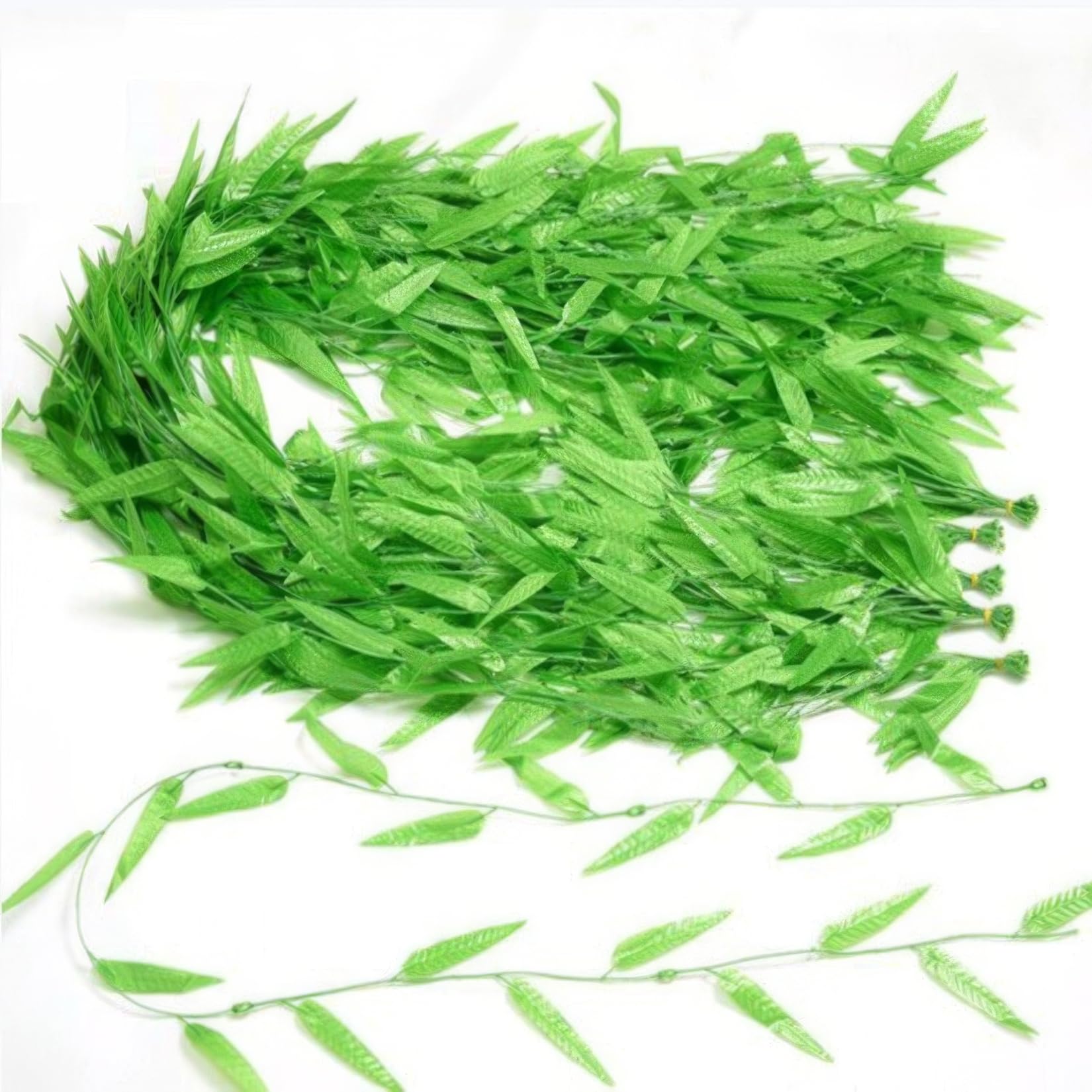 Plantes artificielles en rotin lierre synthétique grand feuillage 11 cm