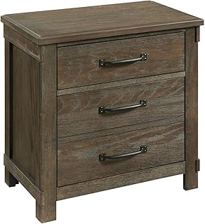 Picket House Furnishings Jack 2-Drawer Nightstand with USB Ports