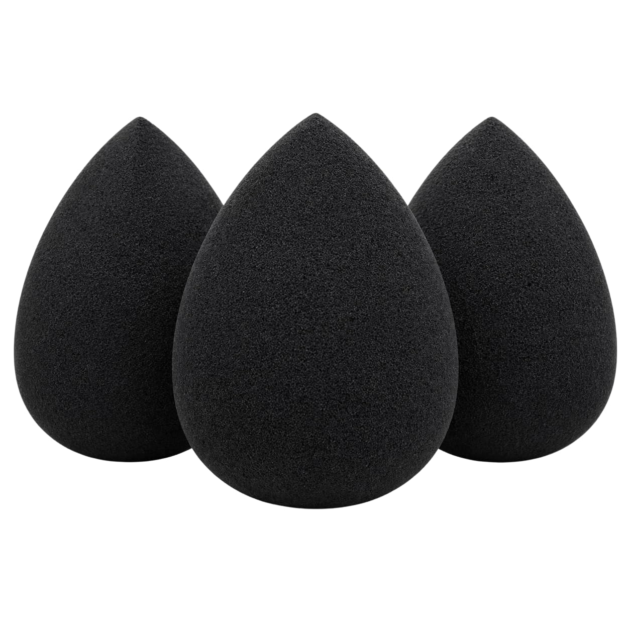 Makeup Beauty Blending / 3 Pack Latex-Free Beauty Sponge/Makeup Blender Foundation, Concealer & Powder/Cosmetic Makeup Applicator (Coffee)