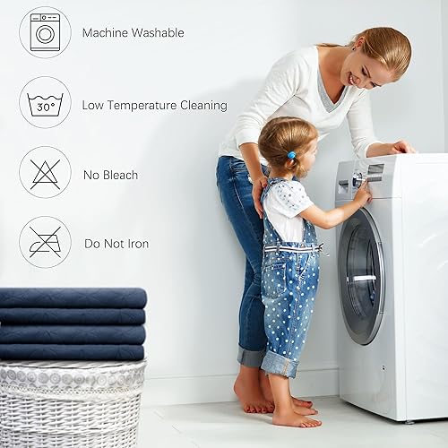 Miniatura 7 de Manta impermeable para perro, 30 x 30 pulgadas, fundas de sofá para mascotas pequeñas para sofá, silla, cama, protector de muebles de perros,