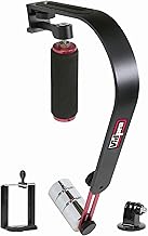 Digital Camera Video Stabilizer, Compatible with Ricoh GR III Digital Camera, Handheld Video Stabilizer - for Digital Cameras, Camcorders and Smartphones - GoPro & Smartphone Adapters Included
