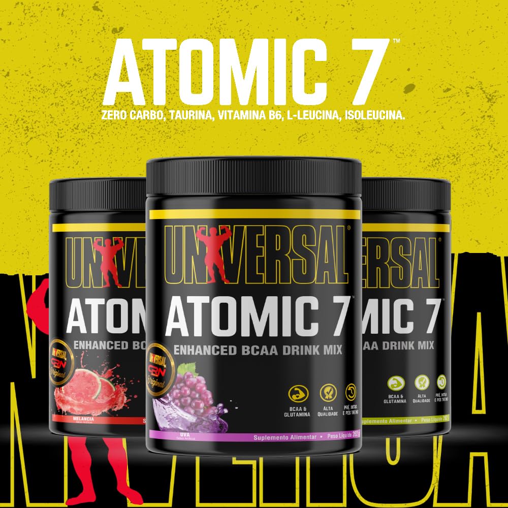 BCAA Atomic 7 262g - Universal Nutrition (262g) (Melancia