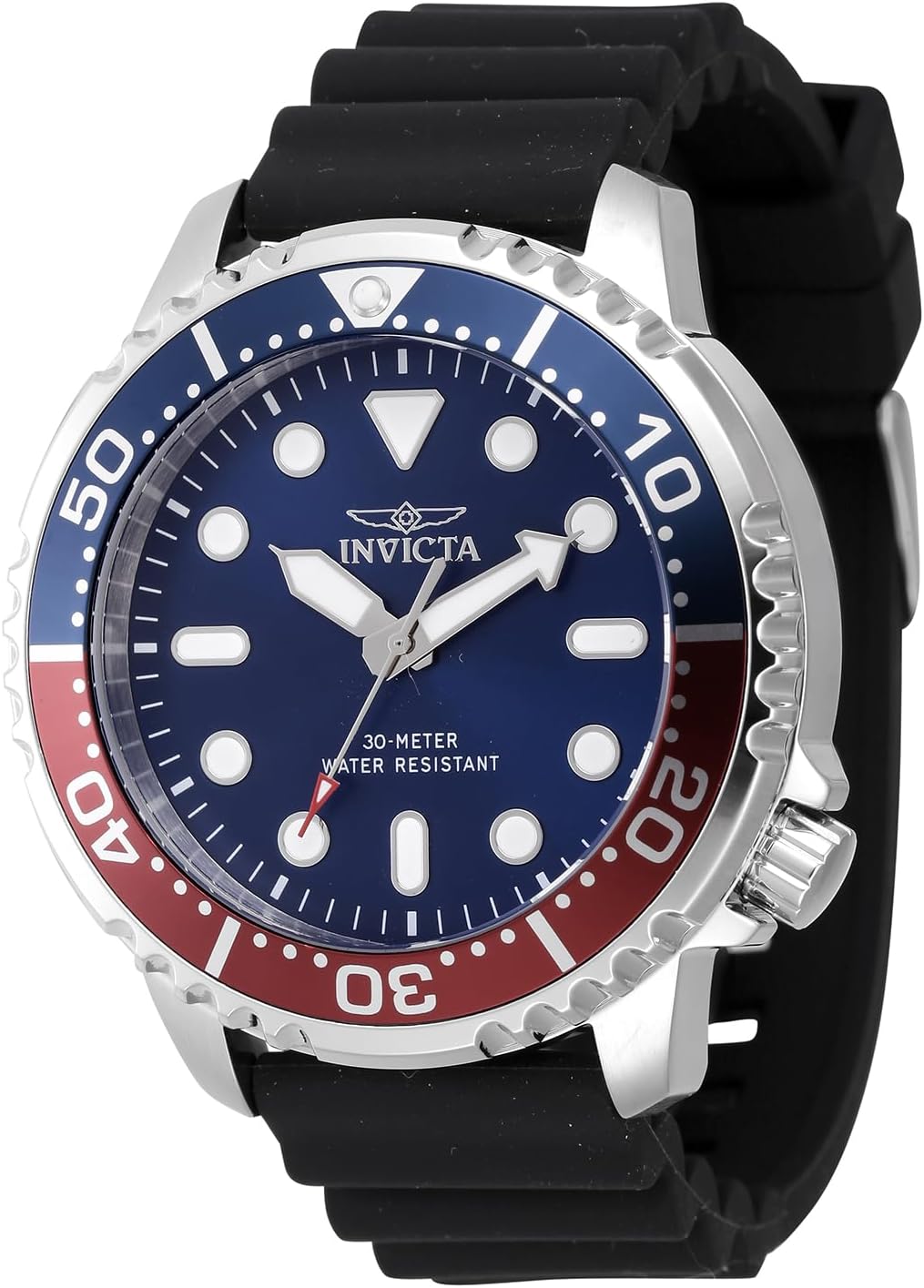 Invicta Pro Diver Men 48mm Stainless Steel Steel Blue dial PC21J Quartz