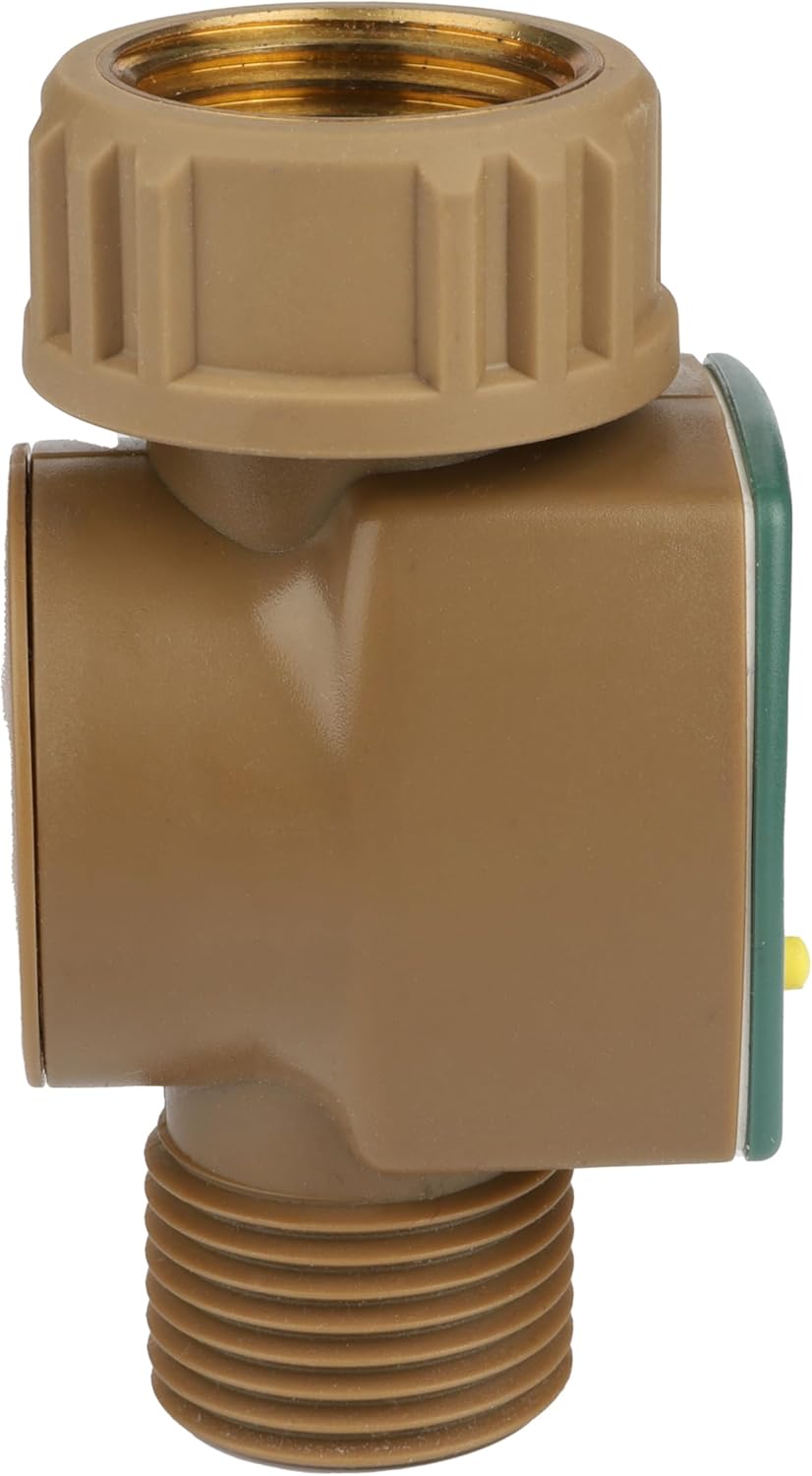 Save A Drop Brass Water Flow Meter| Measure Gallon Usage from an Outdoor Garden Hose | Lawn Sprinkler | Great for Campers | Helps Conserve Water