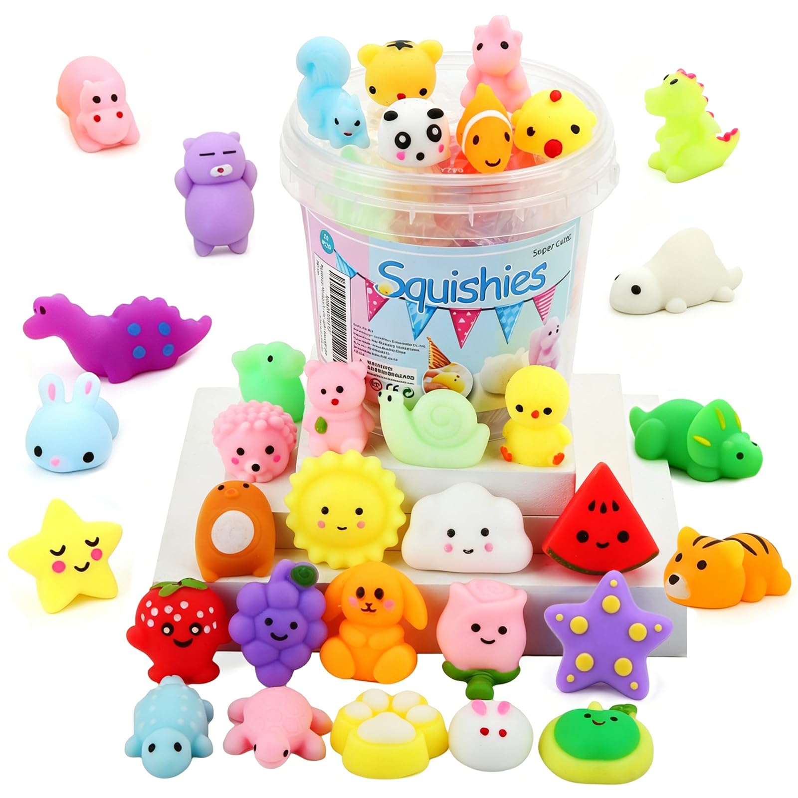 Amazon.com: KINGYAO Squishies Squishy Toy 24pcs Party Favors for