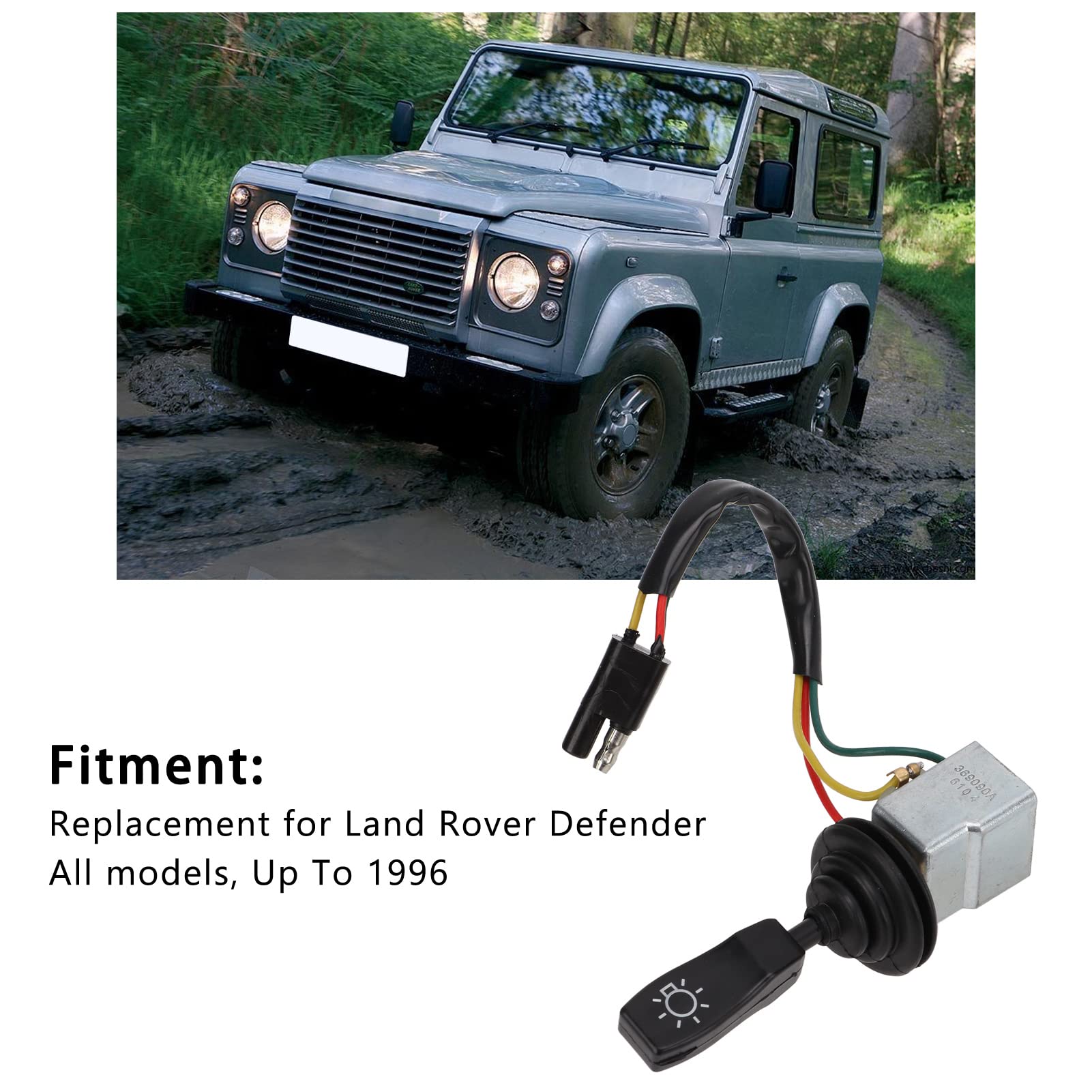 Interruttore della Luce Principale per Defender Up-1996, PRC-3430