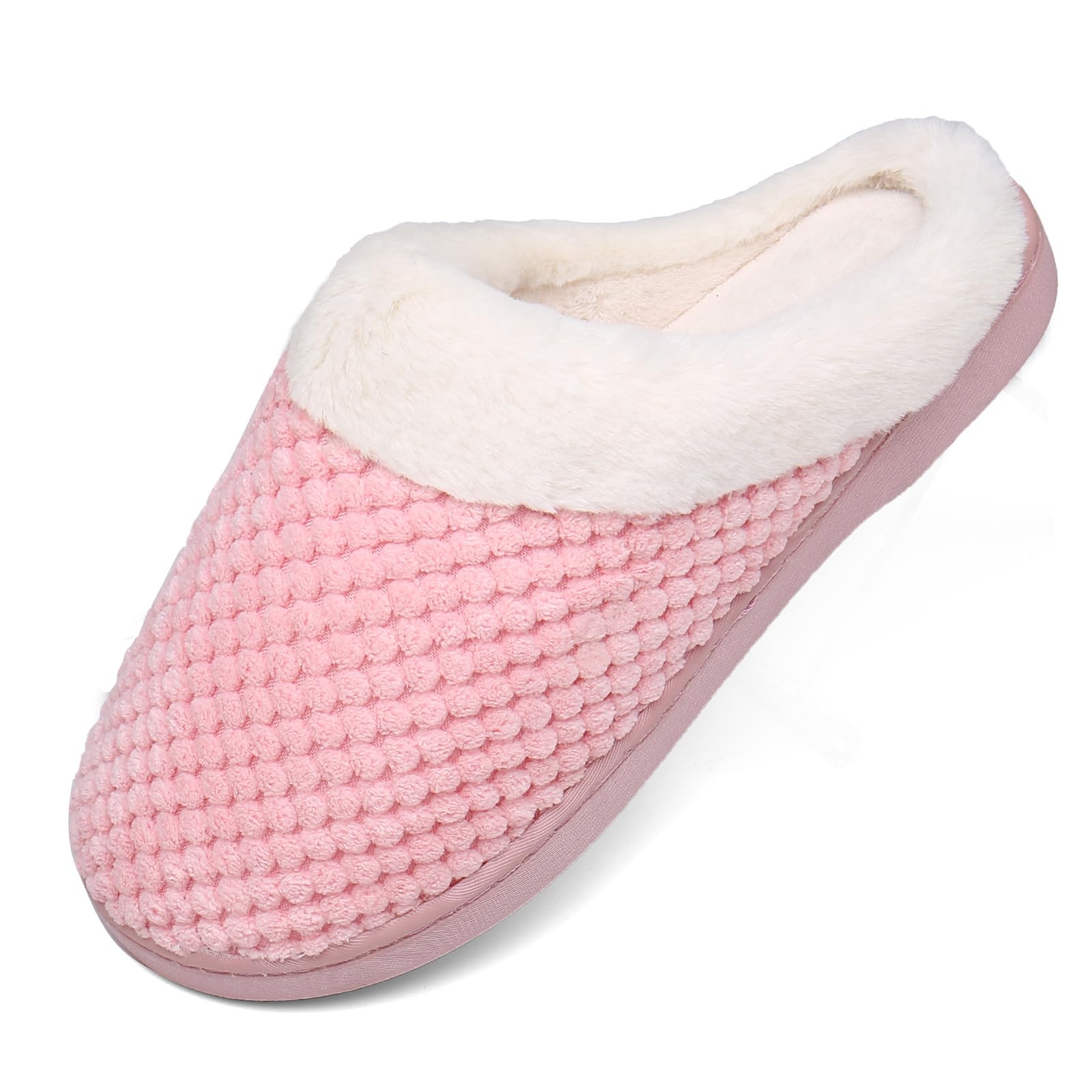 Mishansha Pantofole Donna Uomo Memory Foam in Caldo Cotone Scarpe da Casa