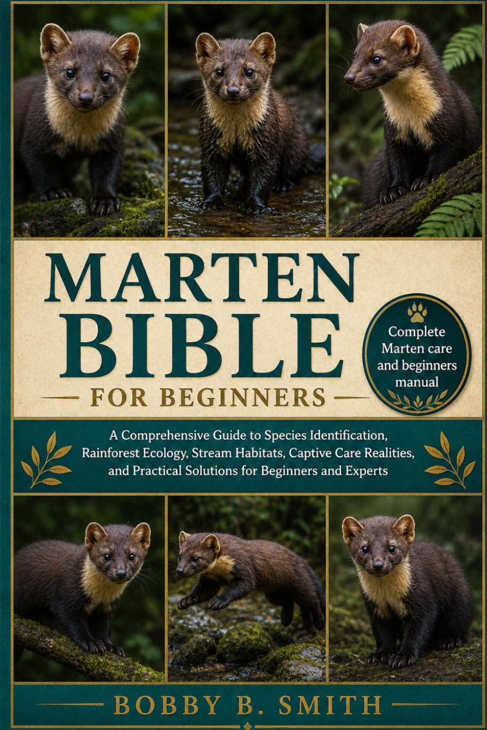 MARTEN BIBLE FOR BEGINNERS: A Comprehensive Guide to Species Identification, Rainforest Ecology, Stream Habitats, Captive CARE Realities, and Practical Solution for Beginners and Expert