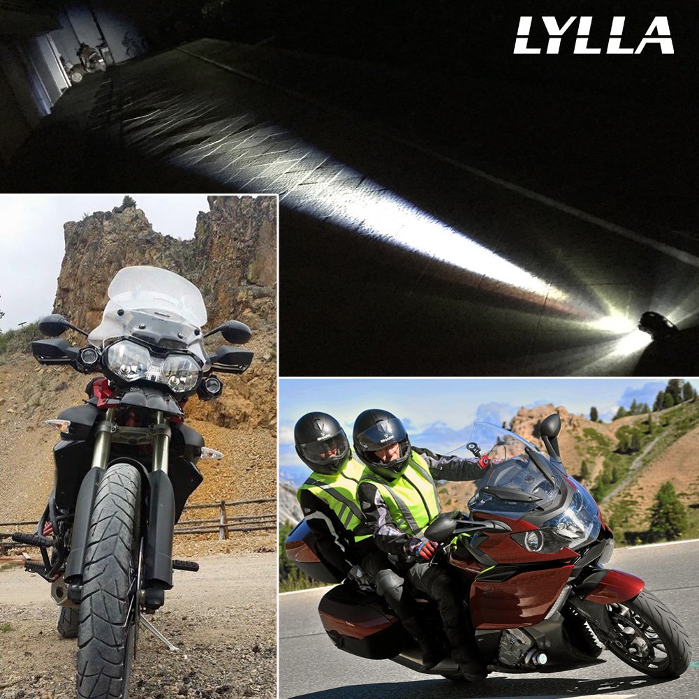Exclusive Discount 60% Price LYLLA One Mode High Beam CREE U5 LED Motorcycle Headlight, DRL Fog Driving Running Light Spotlight for ATV Truck w/ON/Off Toggle Switch (Pack of 2) One-Day Sale: Up to 80% Off LYLLA One Mode High Beam CREE U5 LED Motorcycle Headlight, DRL Fog Driving Running Light Spotlight for ATV Truck w/ON/Off Toggle Switch (Pack of 2)