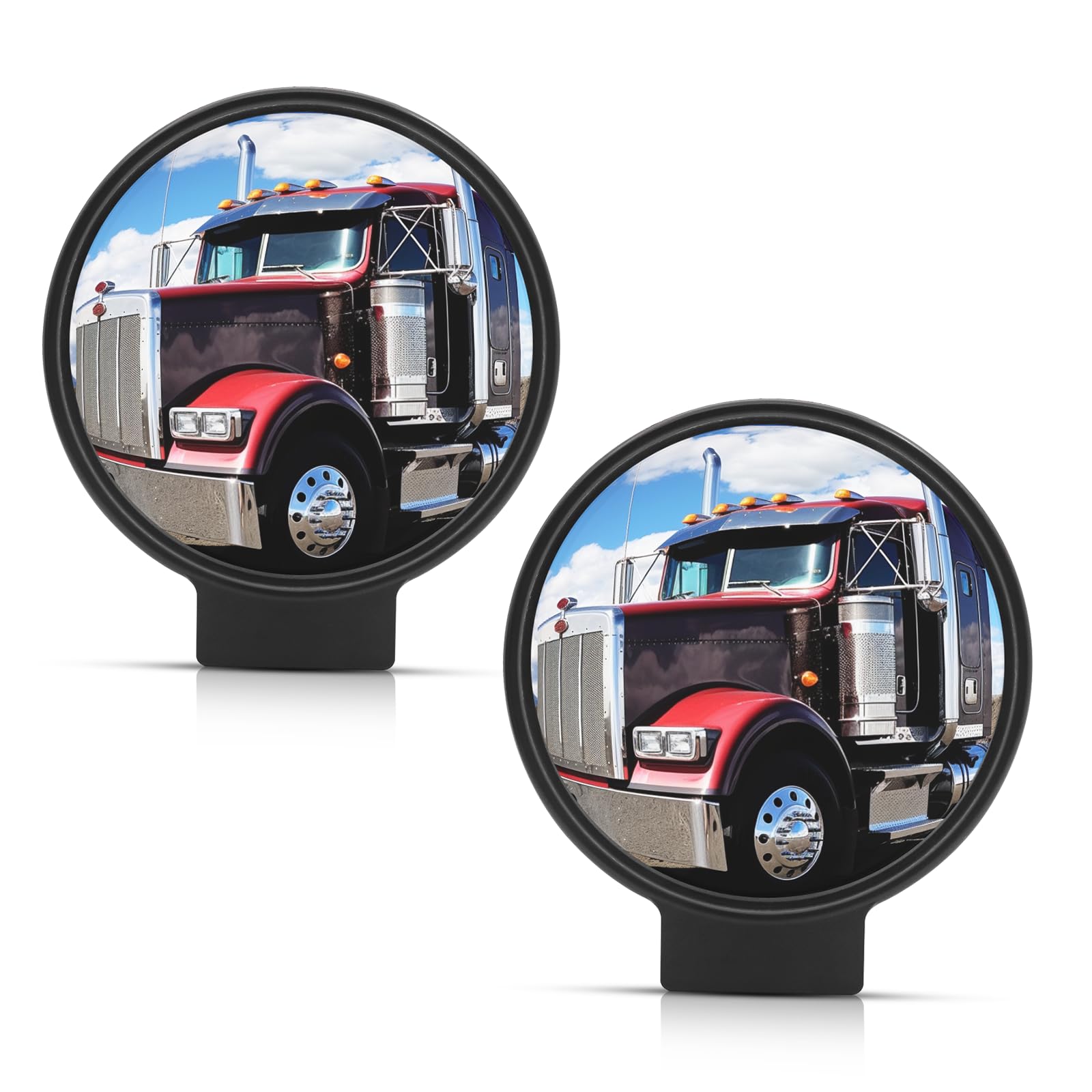 Miroir Convexe pour Camions - Sécurité RenforcéeRétroviseur de Camion Réglable avec Champ de Vision 3440-14 (15cm)