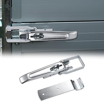 Trailer Lift Gate Pull Latches/Rear Trailer Gate Latch Handle/Durable Rear Trailer Gate Handle Replacement/Compatible with RV Camper Caravan