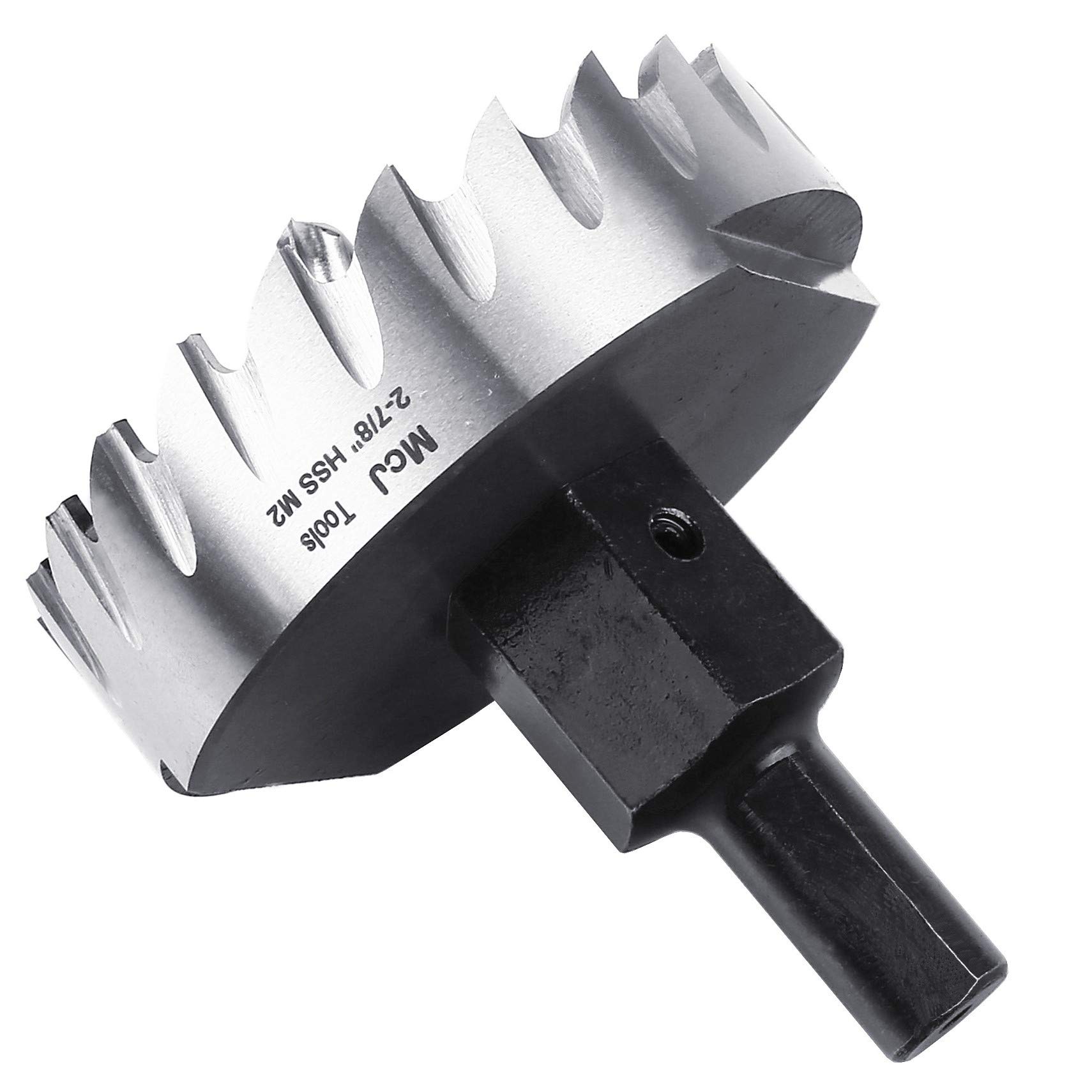 McJ Tools 2-7/8" HSS frez do otworów o średnicy 3/16" i ślimakiem wyrzutowym