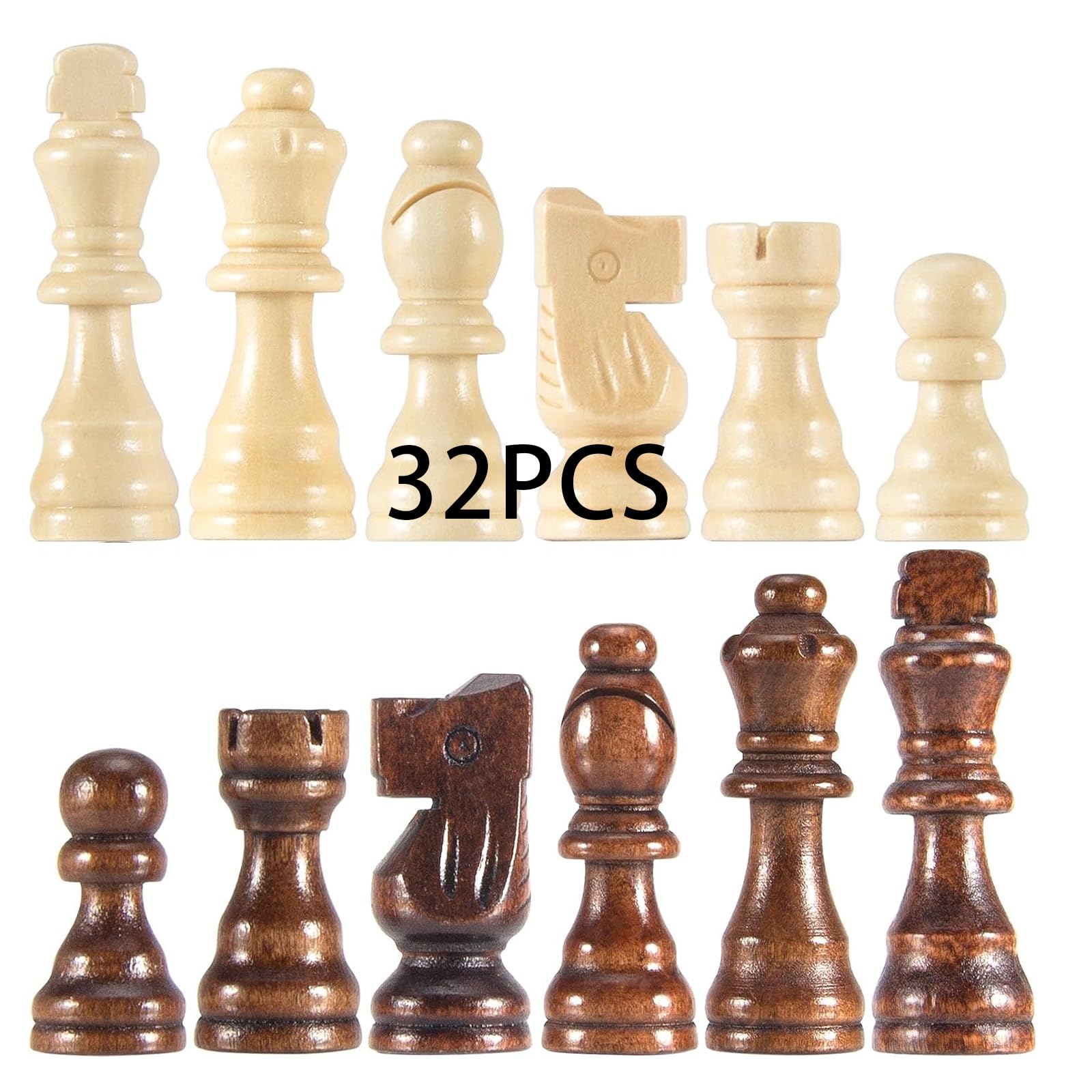 Scacchi Intagliati In Legno - Italia