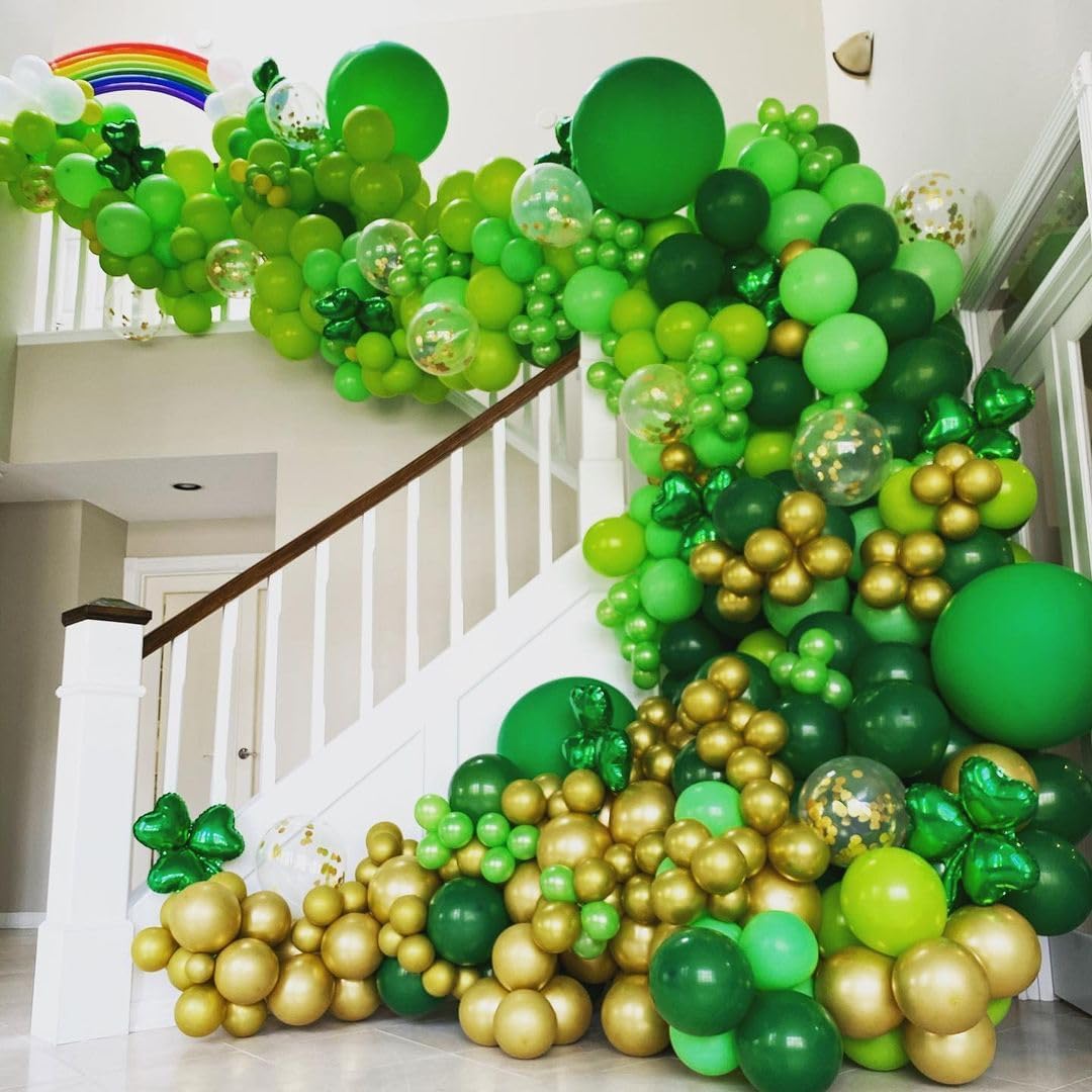 KBZVNAF Green Latex Party Balloons 50 Pack 12 inch image 4