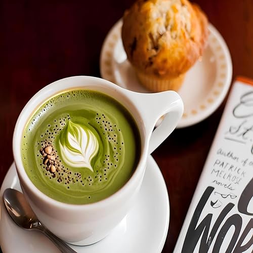 Miniatura 6 de Juego de batidor de matcha juego de 4 piezas para principiantes de matcha, incluyendo un batidor de bambú tradicional, cuchara, tamiz de té y