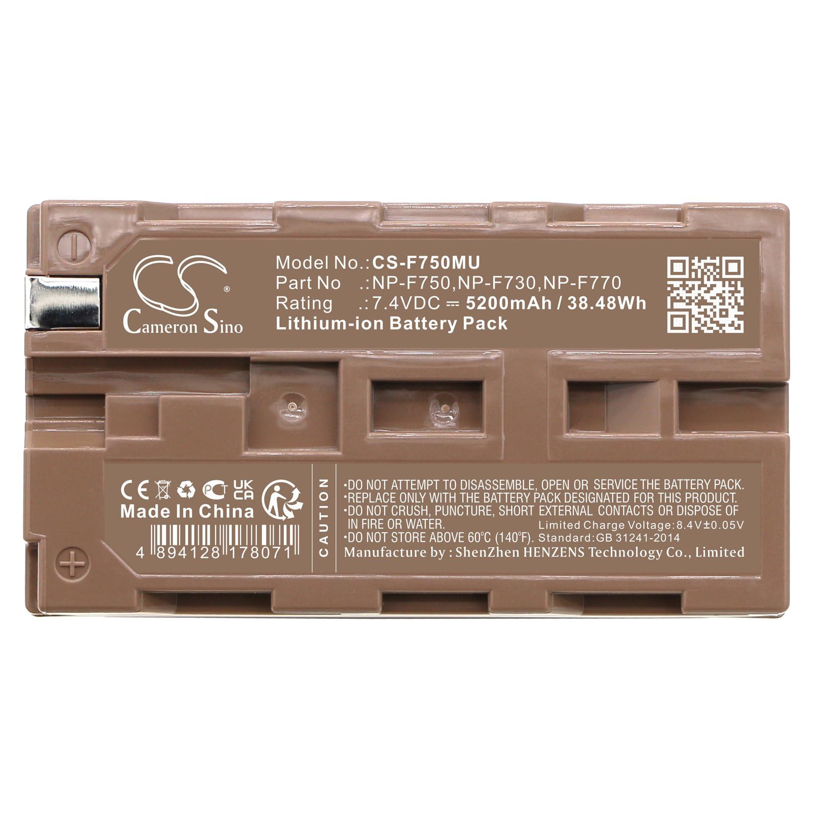 Batteria di ricambio per Sony CCD-TRV930, CCD-TRV940, CCD-TRV94E, CCD-TRV95, CCD-TRV95E, CCD-TRV95K, CCD-TRV98, codice articolo: NP-F730, NP-F750, NP-F770, NP-F774