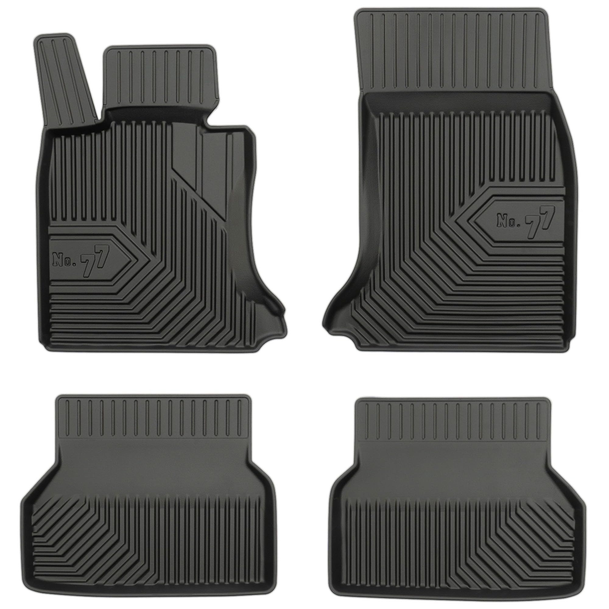 MOTOS Rubber Mats for BMW 3 Series E90 2004-2012 Improve the Comfort of Your Travels with the Non-Slip Carpet Car No.77- Multi-Season Car Mats — view 82