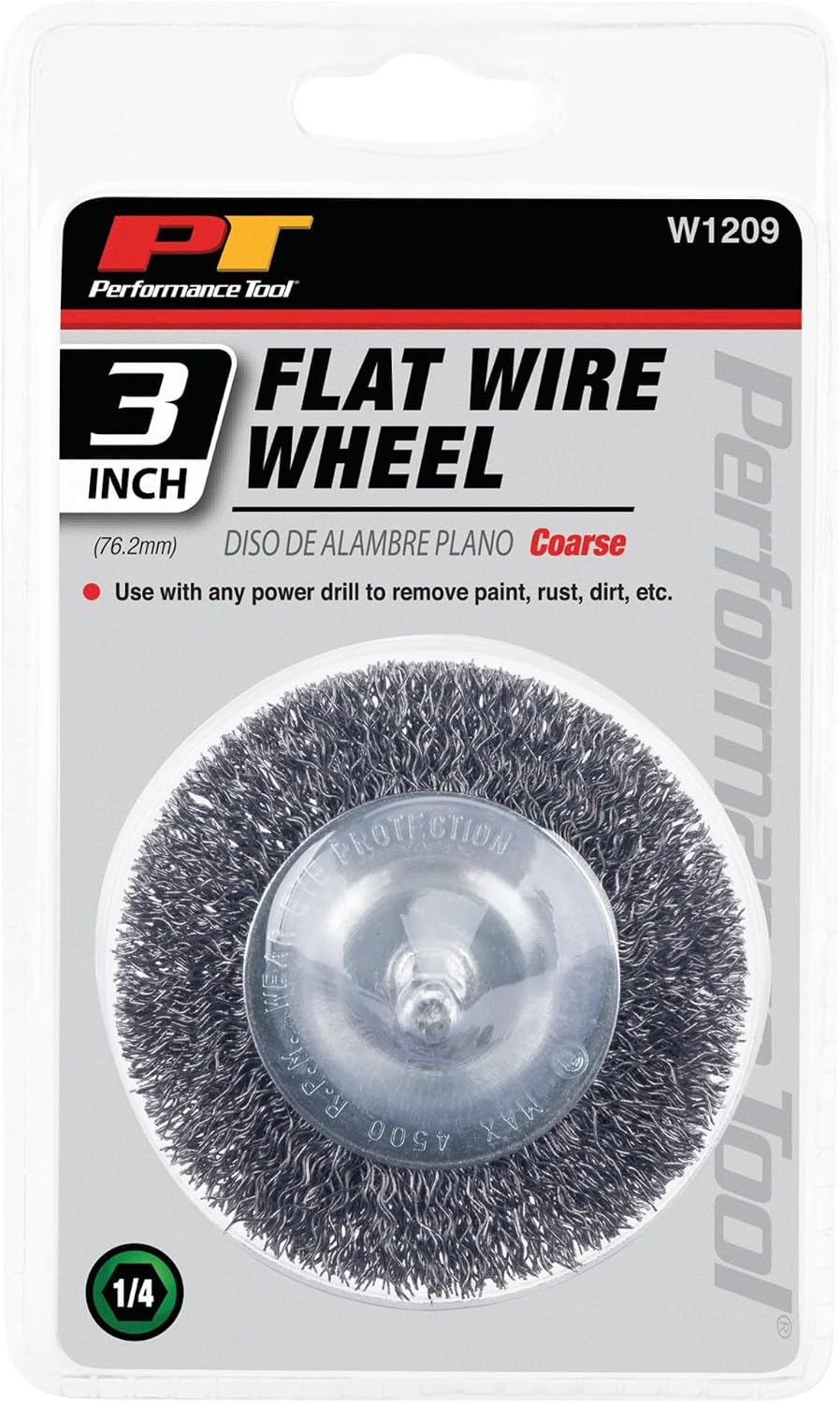 Performance Tool W1209 3-Inch - Coarse Wire Wheel