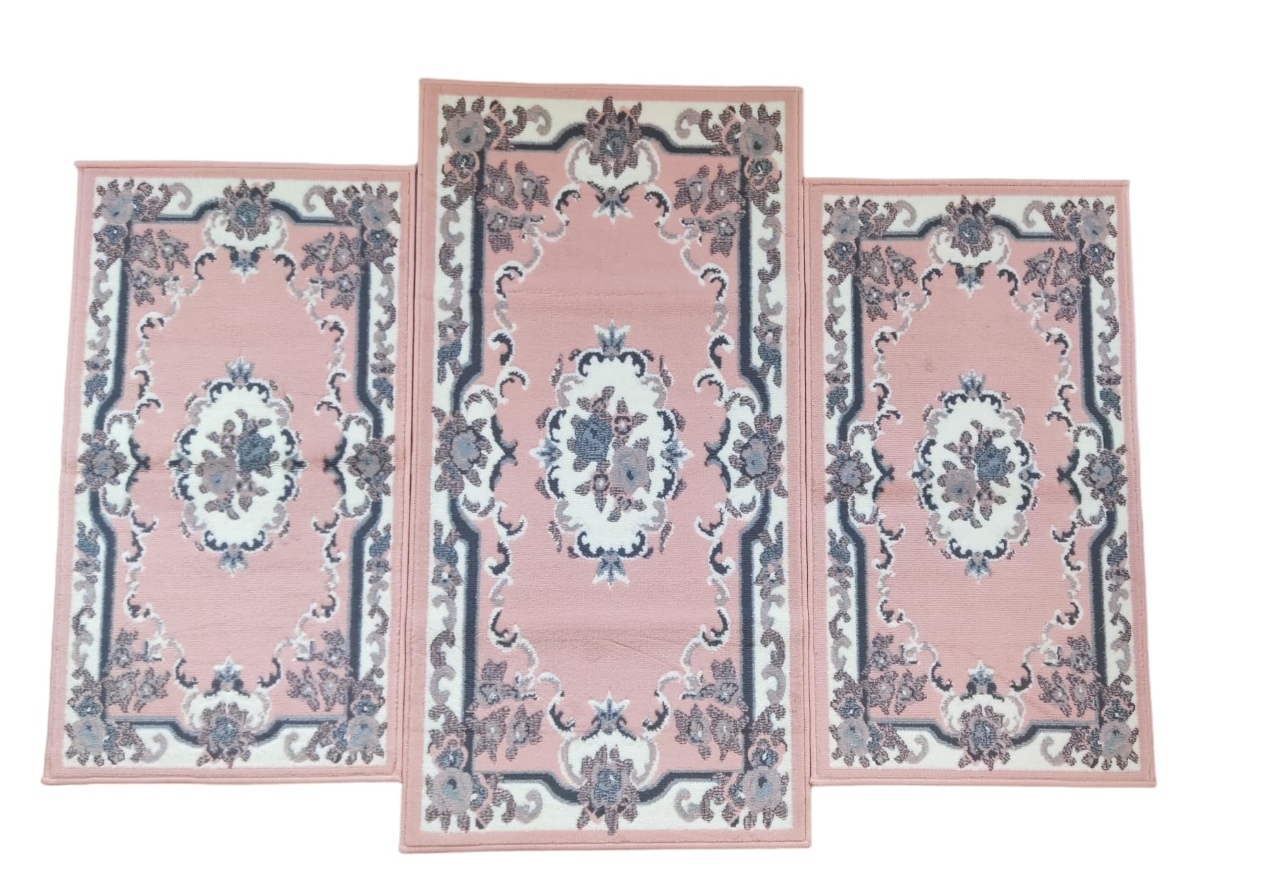 Set Di 3 Scendiletto Classico A Pelo Rasato - Elegante E Impermeabile Per Camera Da Letto - Foto 9