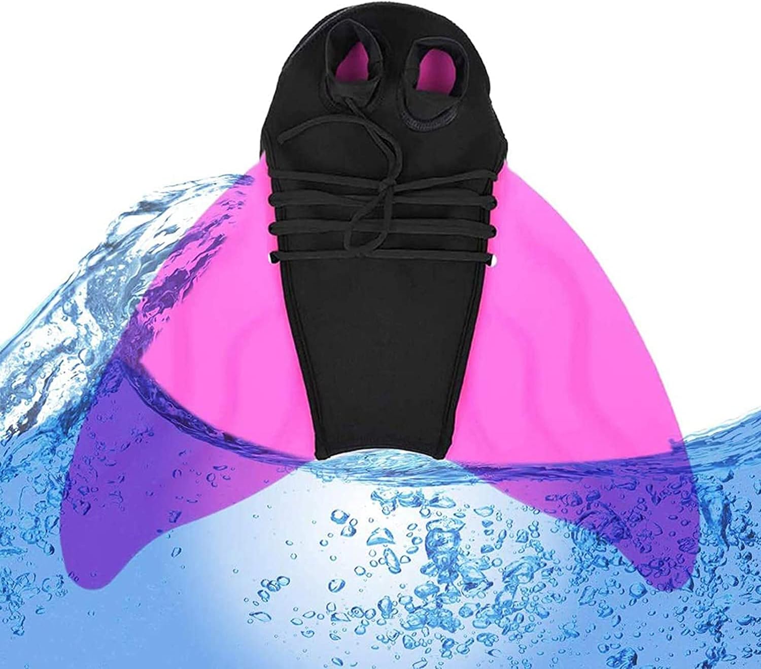 Swim Fins for Kids and Adult, Monolithic Mermaid Tail Fins