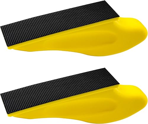 Miniatura 7 de Kit de microlijadora de 3.5 x 1 pulgada, 2 piezas de mini bloques de lijado a mano, placa de soporte de gancho para pulido de espacios estrechos,