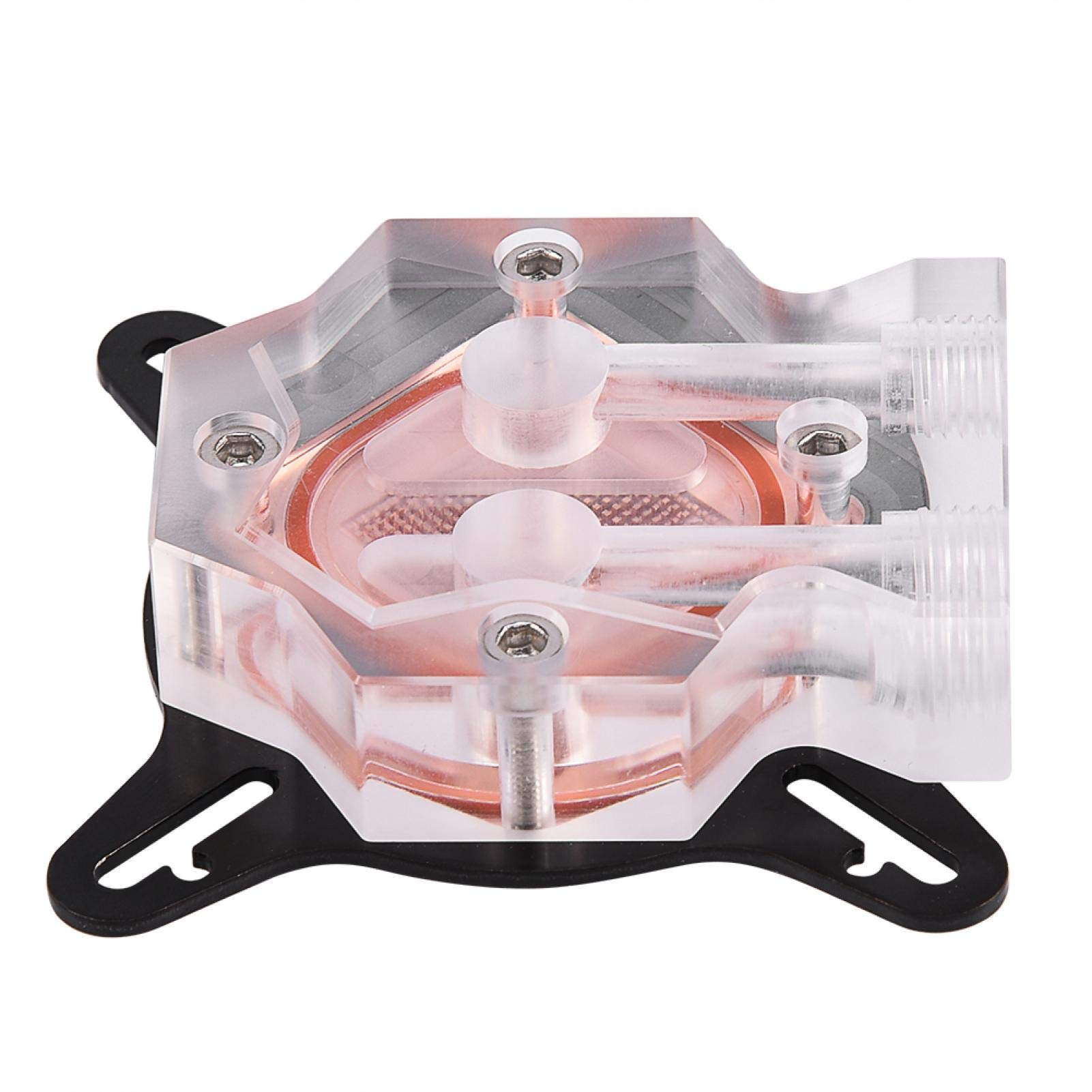 Water Cooling Block, Stainless Steel Exquisite Craftsmanship Acrylic Anti Oxidization GPU Cooler for Computer PC GPU-image-45
