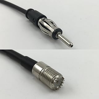 6 feet RG400 Low Loss AM/FM MALE to MINI UHF FEMALE Pigtail Jumper RF coaxial cable 50ohm Quick USA Shipping