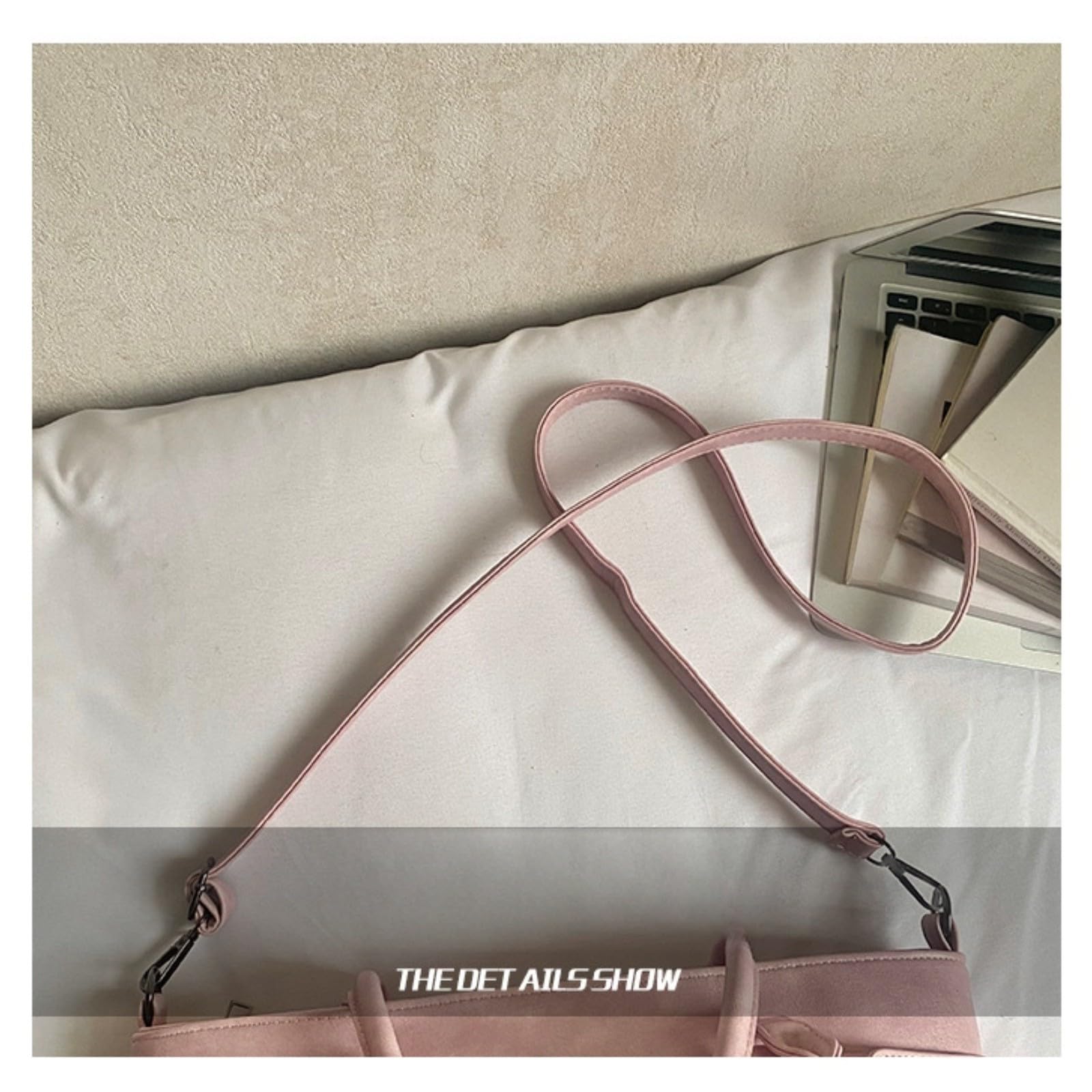 LKSCY - Bolso de mano de piel sintética fruncida para mujer: bolso de hombro de gran capacidad con hebilla de metal y cremallera superior para el trabajo y uso diario
