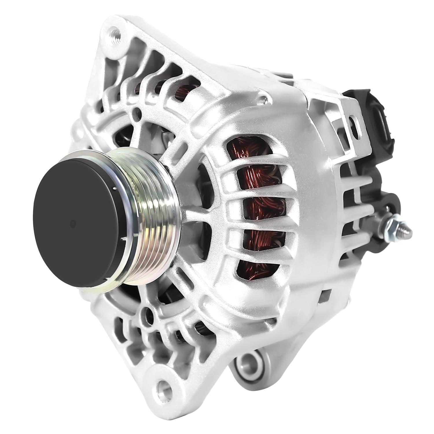 Photo 1 of WAGSON 110A Alternator L4 1.6L Replacement for Kia Soul 2012-2016, Forte Koup 2014-2016, Forte5 2015-2016, Rio 2014-2017, for Hyundai Veloster 2013-2017, Replace 373002B760RU, 37300-2B760, 11609