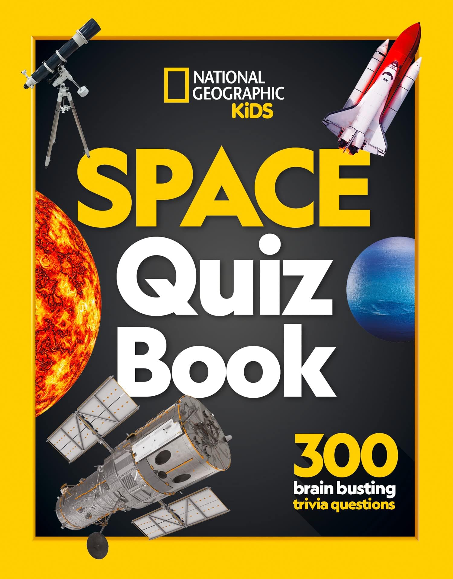HarperCollins Space Quiz Book: 300 Brain Busting Trivia Questions
