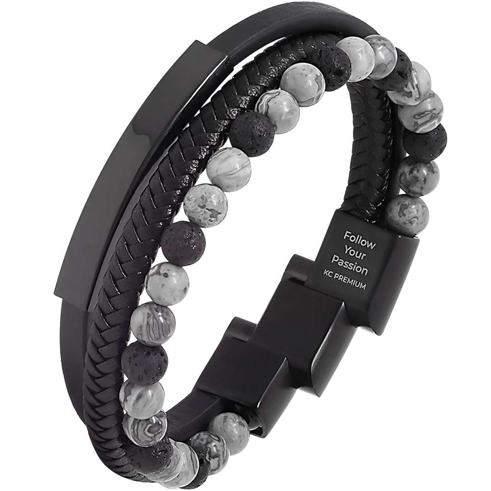 アクセサリー kmrii leather stone bracelet ACCESSORIES | KMRii OFFICIAL ONLINE STORE