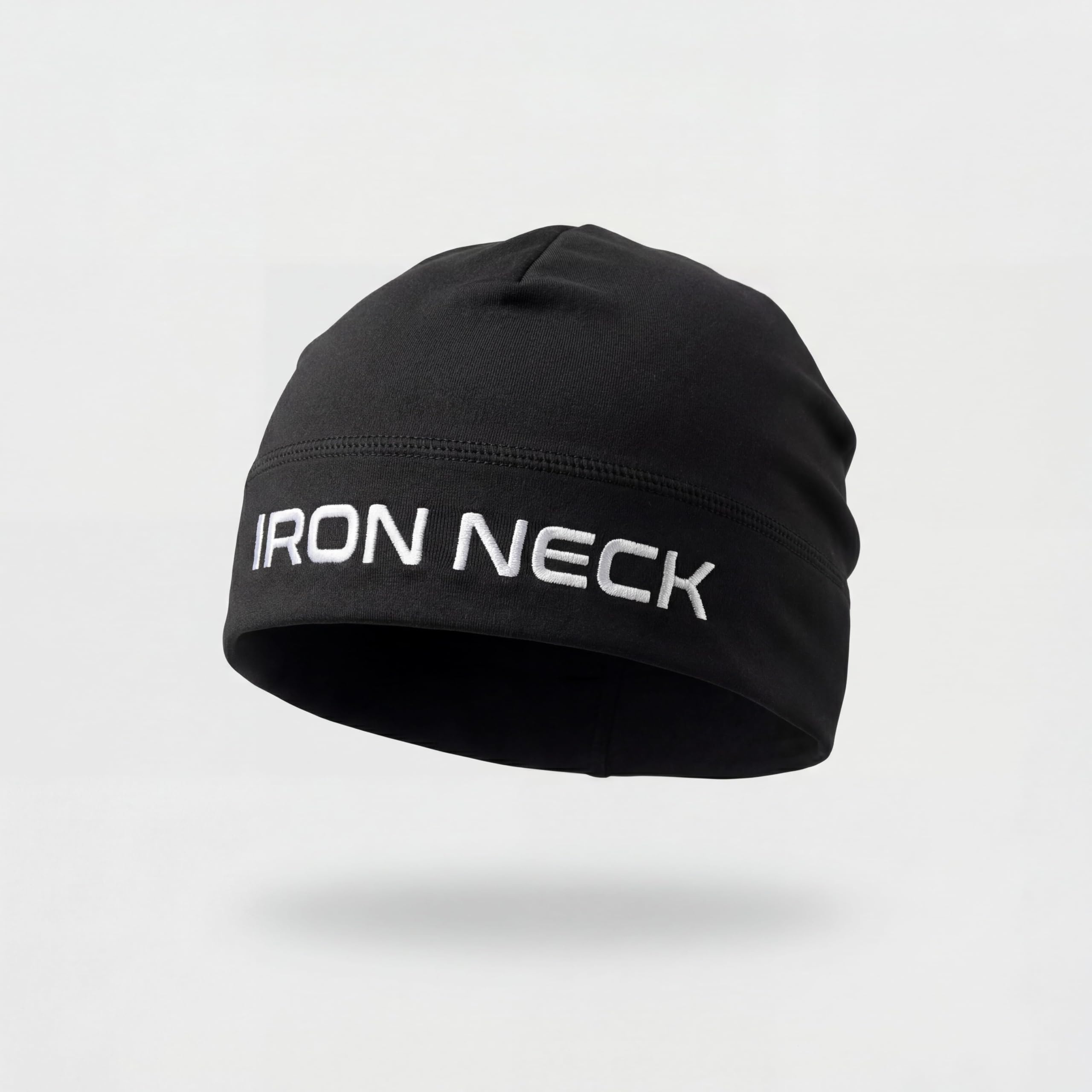 Iron Neck Skull Caps for Men and Women - Black | Soft, comfortable beanie, helmet liner and head cap, lightweight, moisture wicking material